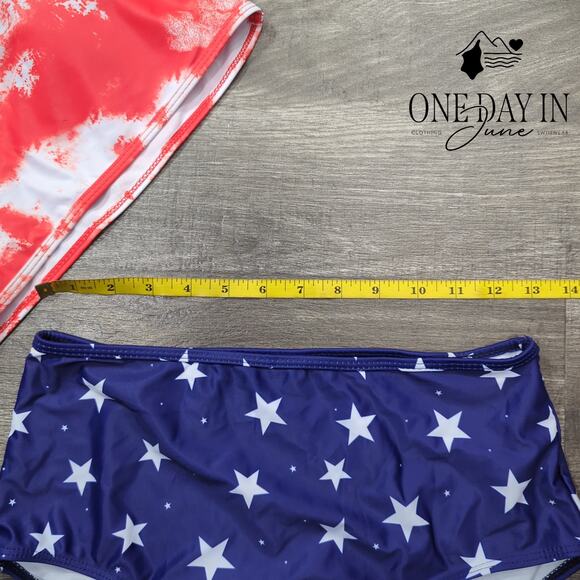 Adisputent Crop Bikini Swimsuit Size M - Picture 5 of 7